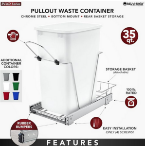 Rev-A-Shelf Pullout Waste Container